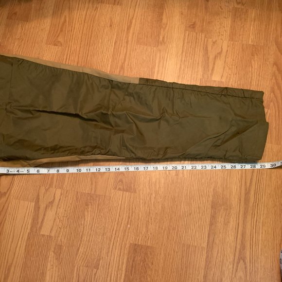 MENS - sz 36x29 VINTAGE 1950/1960s Field and Fireside brush canvas hunting pants - Picture 10 of 16